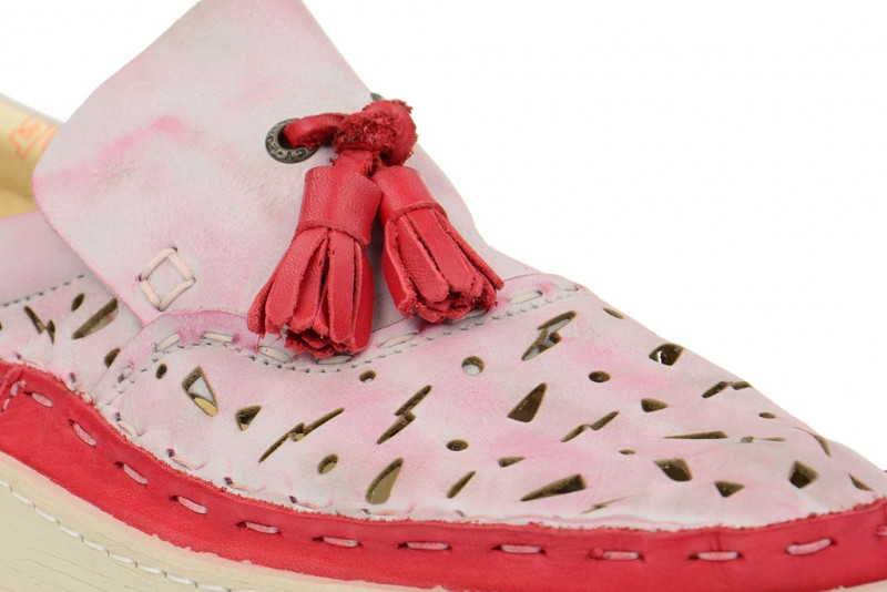 Eject Slipper eJECT weiß rot schattiert