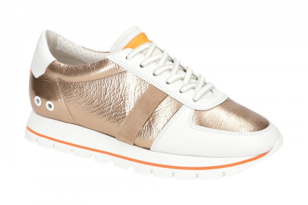 K\u0026S Groove Sneakers Schuhe weiß gold | Schuhhaus Strauch