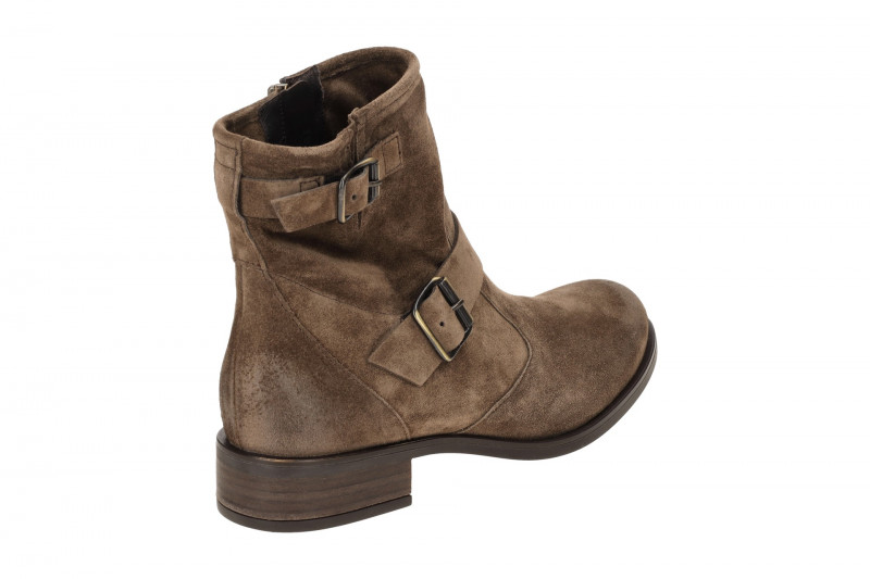 Paul Green Stiefelette braun Biker Boots 8279