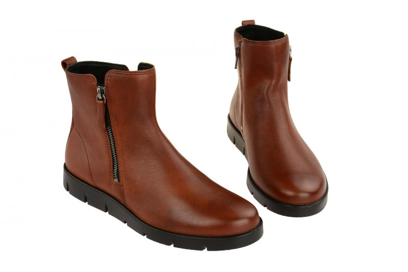 Ecco Bella Stiefelette hell-braun