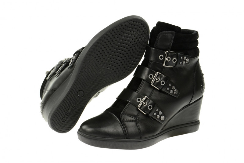 Geox Elen Stiefelette schwarz D4467C 043BC C9999