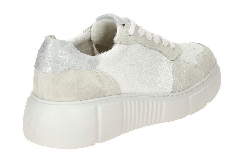 Paul Green Sneaker Schuhe weiß offwhite perforiert 5401