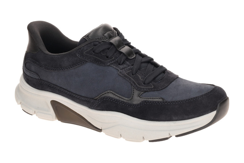 Gabor RollingSoft Schuhe blau FastFit Rauleder 0103.02.03