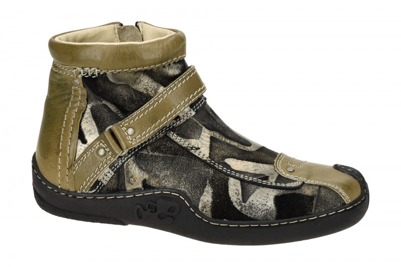 Eject Skat Stiefelette grün braun 14196/3