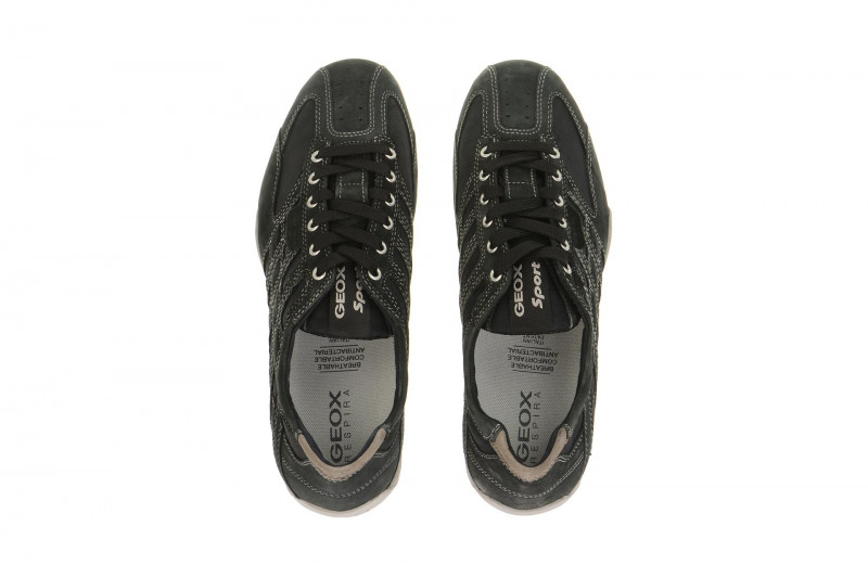 Geox Snake Schuhe schwarz matt U6207D