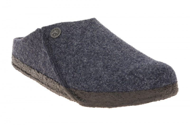 Birkenstock Zermatt Rivet Clogs Pantoletten blau Normal-Weit 1017519