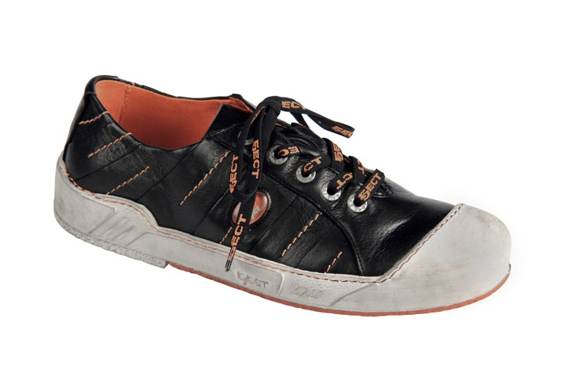 Eject Puzzle Schuhe in schwarz E-12359-V3