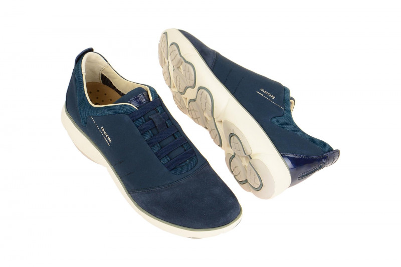 Geox Nebula Schuhe blau weiß D641EG