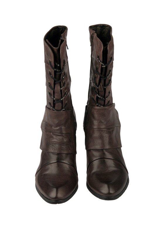 Eject Anita Stiefel in dunkelbraun