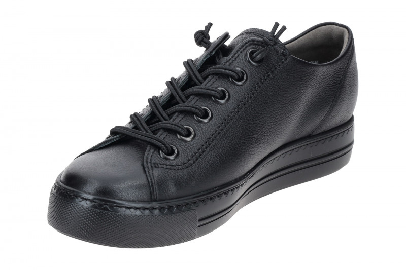 Paul Green Sneaker Schuhe schwarz all-black 4081