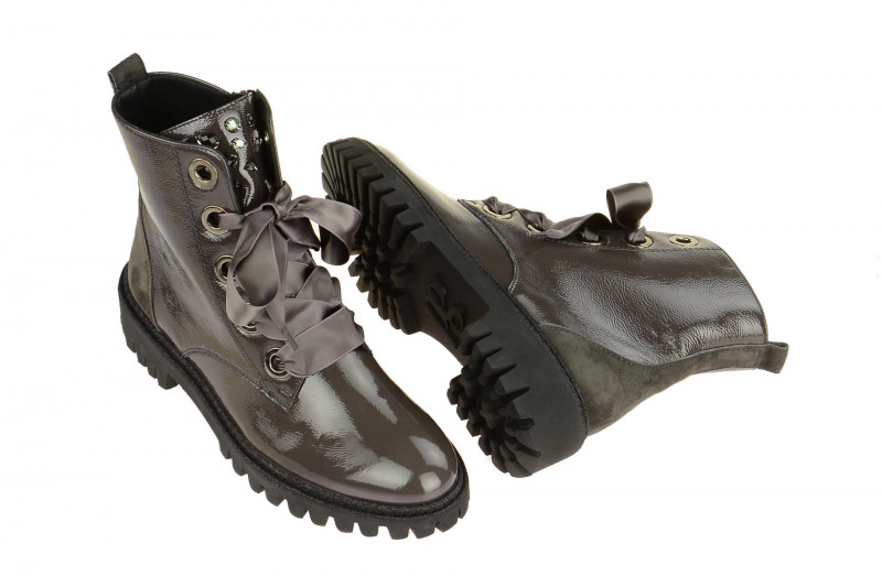 Paul Green 9223 Stiefel grau Lack