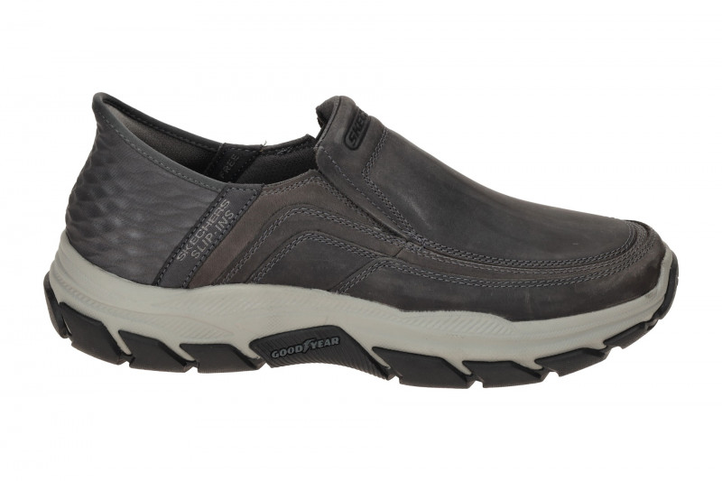 Skechers RESPECTED Schuhe grau SLIP-INS 204810