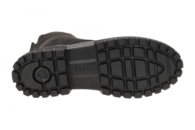 Gabor comfort Boots Stiefelette grau Nubuck 72.525.40