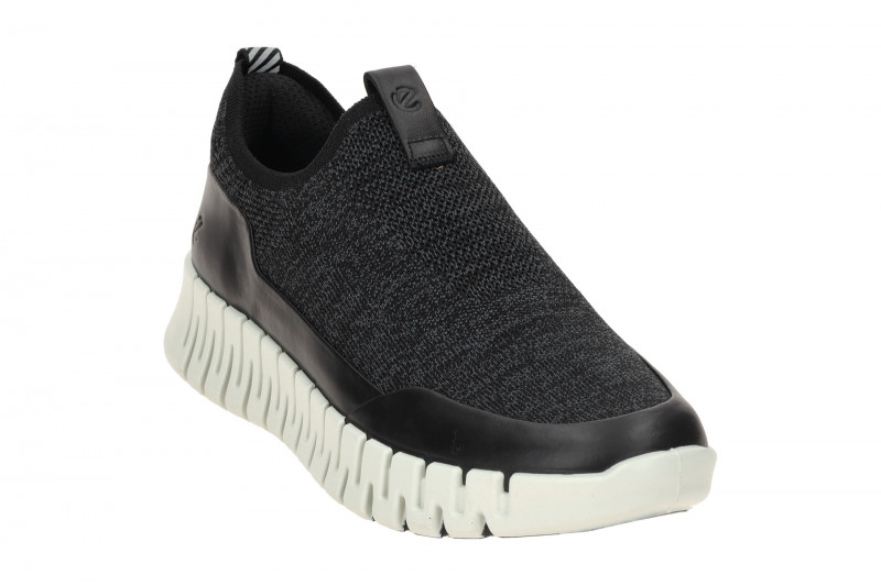 Ecco Gruuv Slipper Schuhe schwarz Damen Sneakers 218333