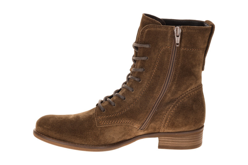 Gabor Stiefelette braun whisky Velour 8035.01.003