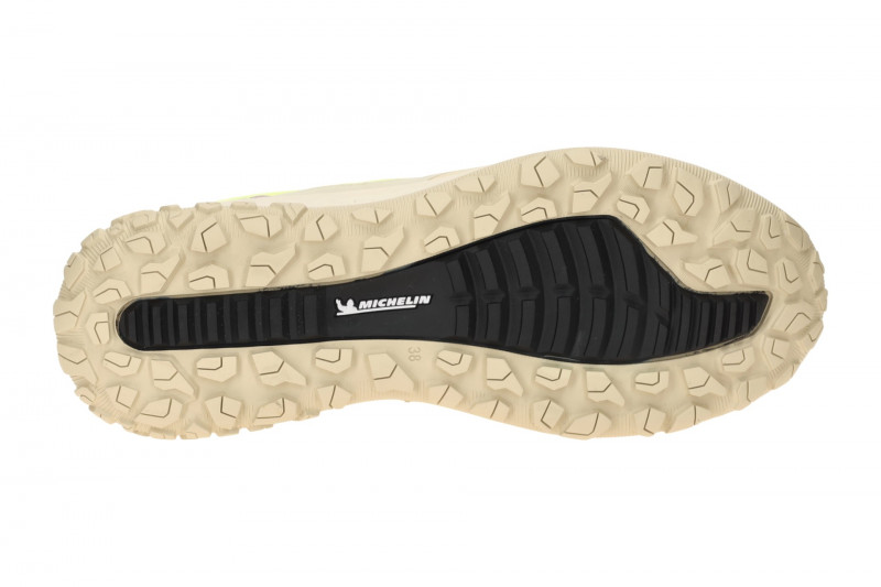 Ecco Ult-Trn Schuhe gelb beige Damen Michelin-Sohle 824333