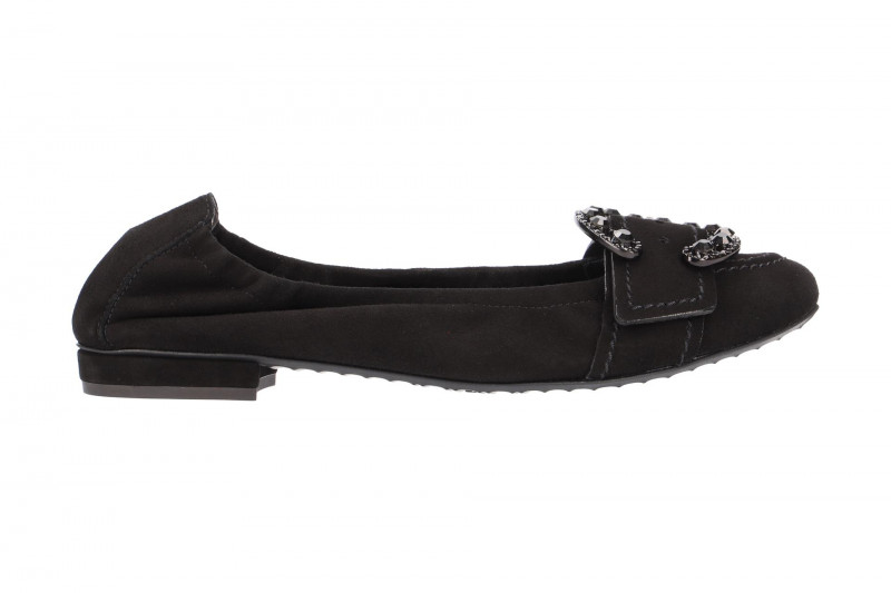 K&S Malu Ballerinas schwarz Crystal 10290