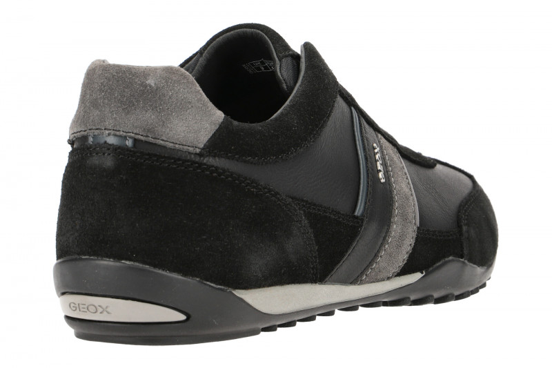 Geox Wells Schuhe Slipper schwarz U82T5A