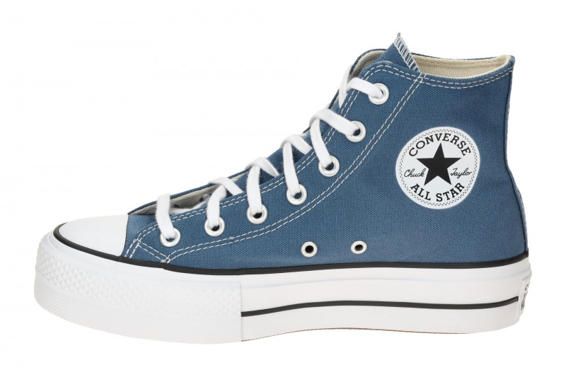 Converse Schuhe Chuck Taylor All Star Plateau blau Lift Hi