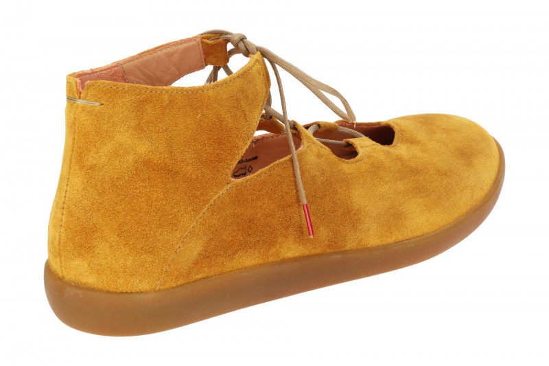Think Nature Schuhe gelb Velour 950