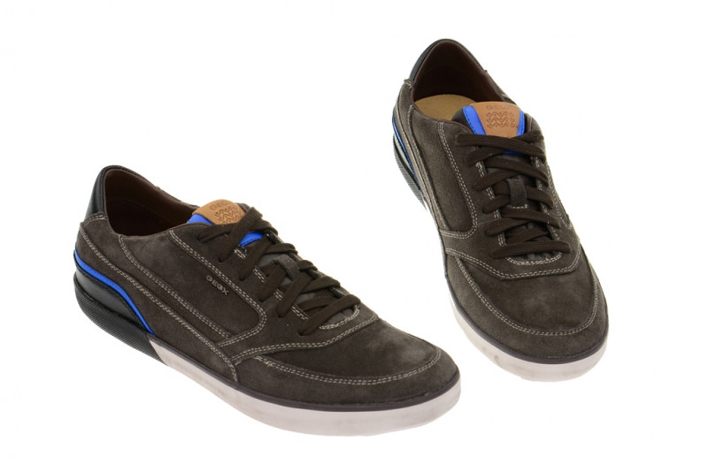 Geox Box Schuhe grau mud U44R3A 00022 C6372