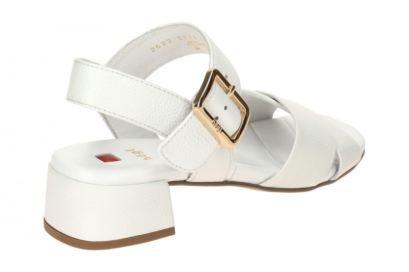 Högl Camila Sandalette weiß Kreuzriemen 2623