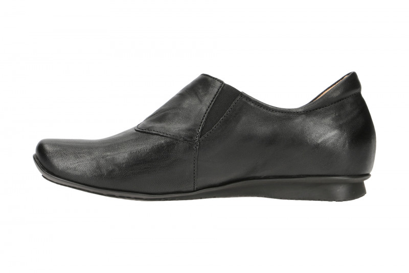 Think Chilli Schuhe schwarz Klett Slippers