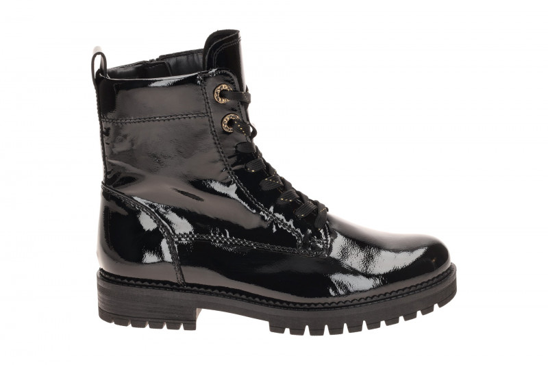 Gabor Stiefel Boots schwarz Lack H-Weite 8024.05.002