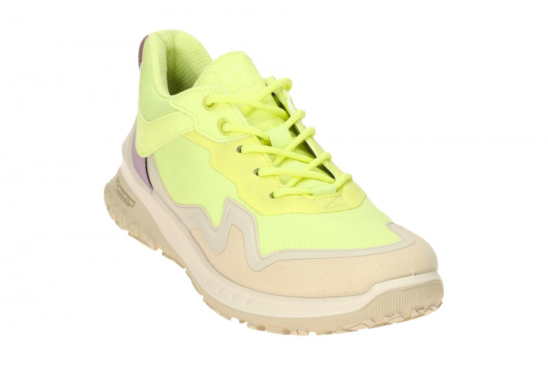 Ecco Ult-Trn Schuhe gelb beige Damen Michelin-Sohle 824333