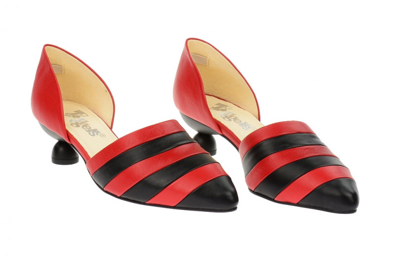 Tiggers Dana Pumps schwarz rot