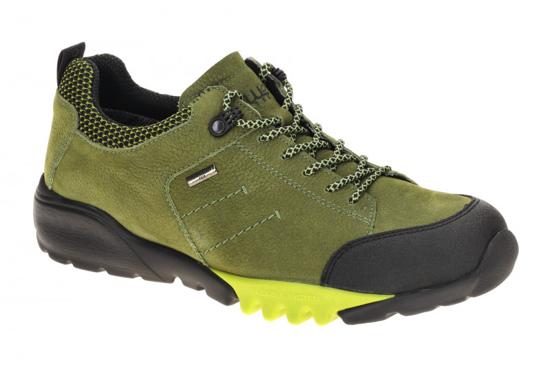 Waldläufer Amiata Schuhe grün oliv H-Weite wasserdicht