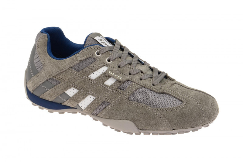 Geox Respira Snake K Sneakers in grau blau Herrenschuhe
