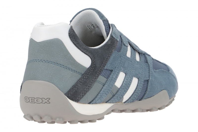 Geox Snake Slipper Schuhe blau jeans U4207L