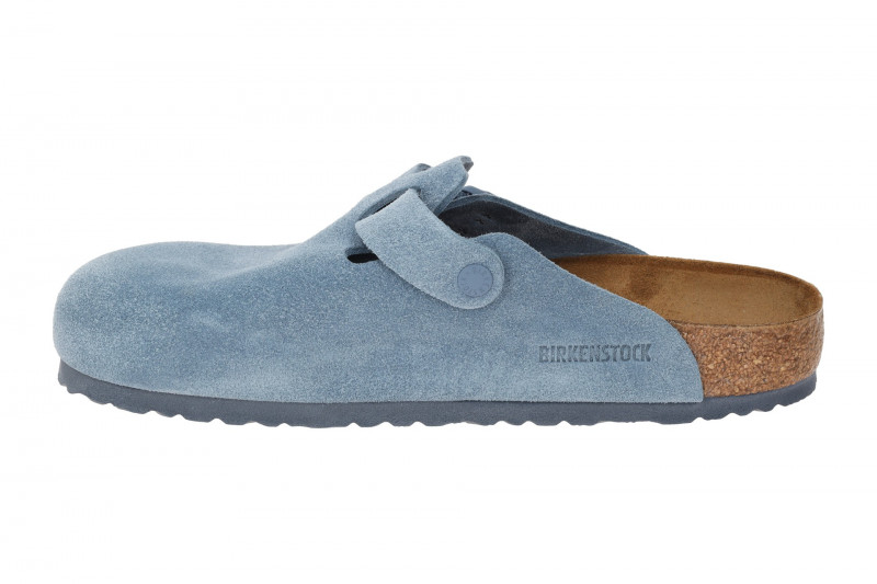 Birkenstock Boston Clogs Pantolette blau Normal-Weit UNISEX 1026769