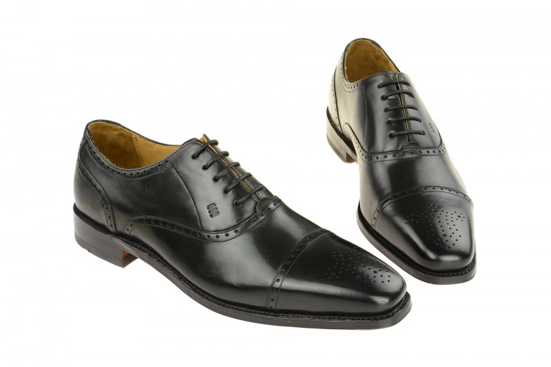 Gordon & Bros Schuhe Lucquin schwarz Rahmengenäht 2830