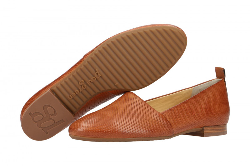 Paul Green Schuhe Slipper hell-braun 4243