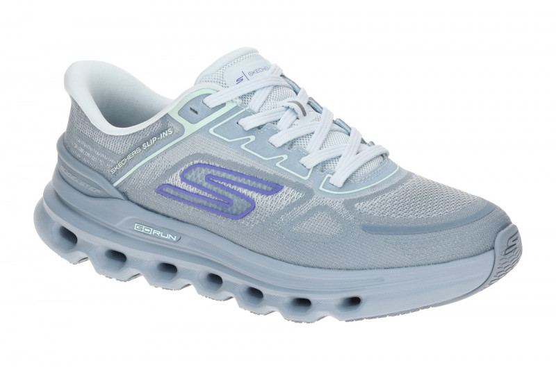 Skechers Go Run Glide Schuhe blau slate Damen Sport Slip-Ins 129800