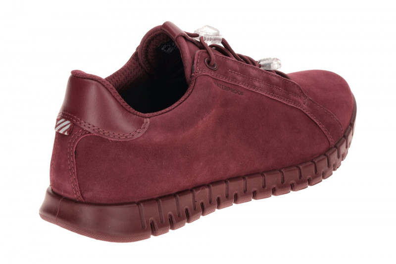Ecco Gruuv Lite Slipper Schuhe rot Gummizug Waterproof 246333