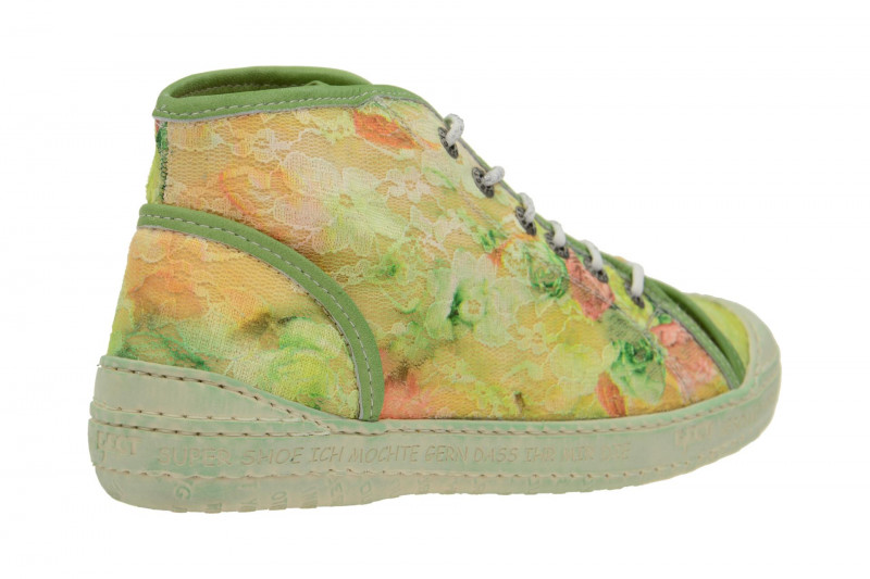 Eject Dass Schuhe grün gelb multi Boots 16223