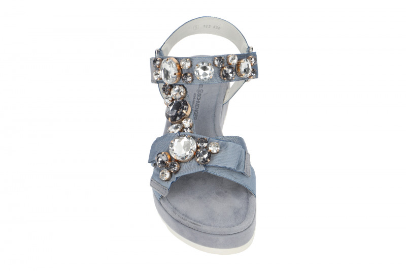 K&S Neo Sandale hell-blau Glitzersteine 25530