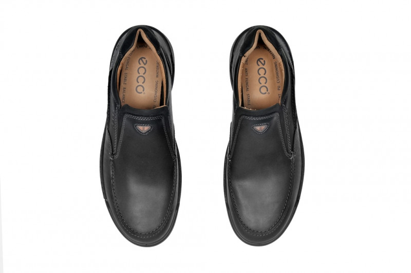 Ecco Dason Slipper schwarz