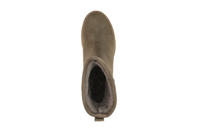 Panama Jack Grace Igloo B1 Schlupf Stiefel grau Lammfell Warmfutter