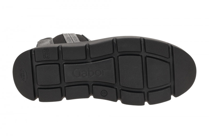 Gabor Stiefelette grau metallic Boots 73.743.60