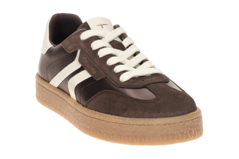 Tamaris Schuhe Sneaker braun metallic 23723