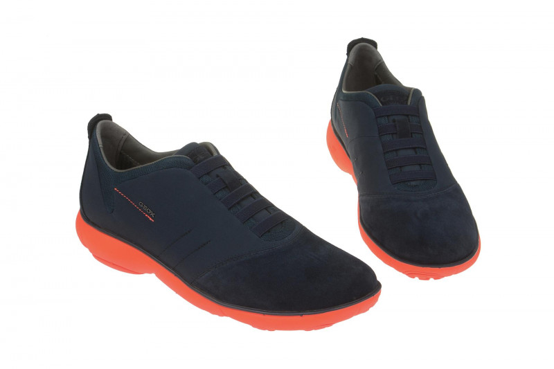 Geox Nebula Schuhe blau Sohle orange