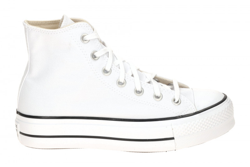 Converse Schuhe Chuck Taylor All Star Plateau weiß Lift Hi