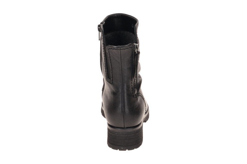Gabor Fashion Stiefelette schwarz Biker Stil 8028.01.001