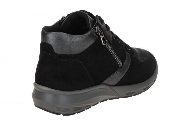 Waldläufer Tonia Stiefelette schwarz M-Weite OrthoTritt