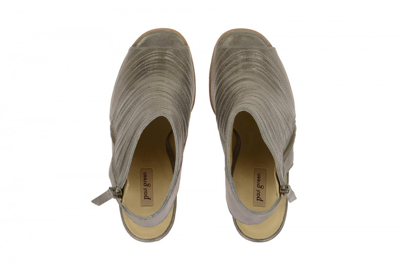 Paul Green 6482-017 Sandale grau metallic