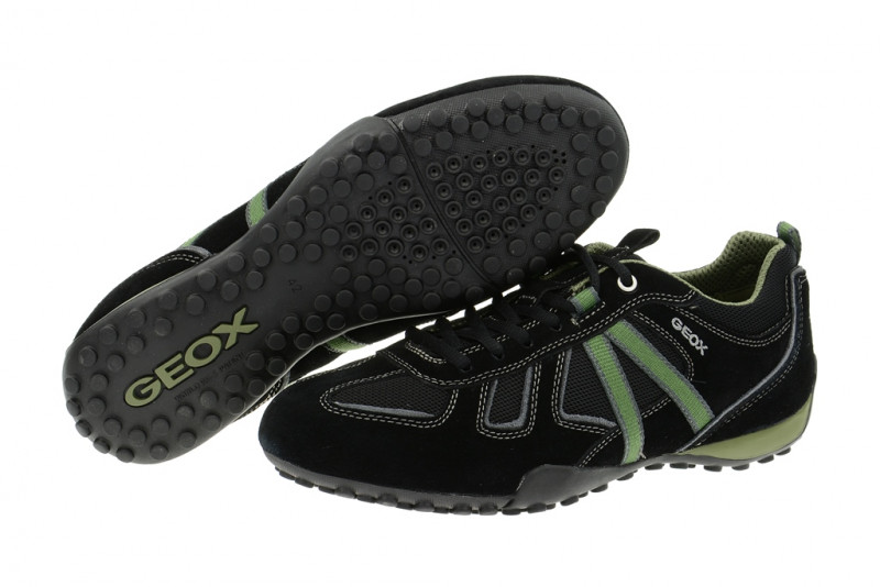 Geox Snake Sneaker schwarz U4207M 02214 C0520